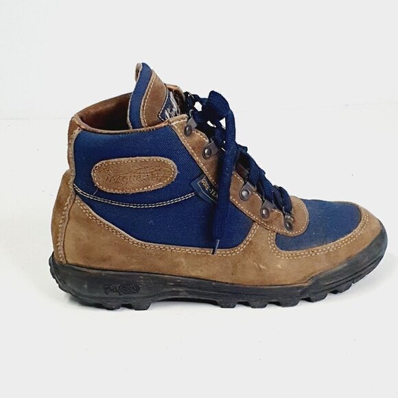 Vasque Skywalk GTX Hiking Boots Womens 8M Brown Cowhide Leather GoreTex 7534 - Picture 10 of 11